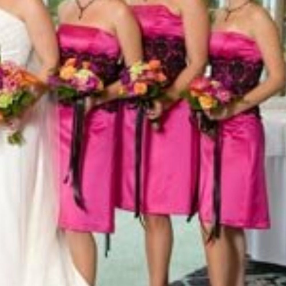 AFTER SIX -- Sleeveless Bridesmaid Formal Dress Lace Corset Waist Belt